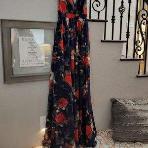 Luxxel floor length flowy dress